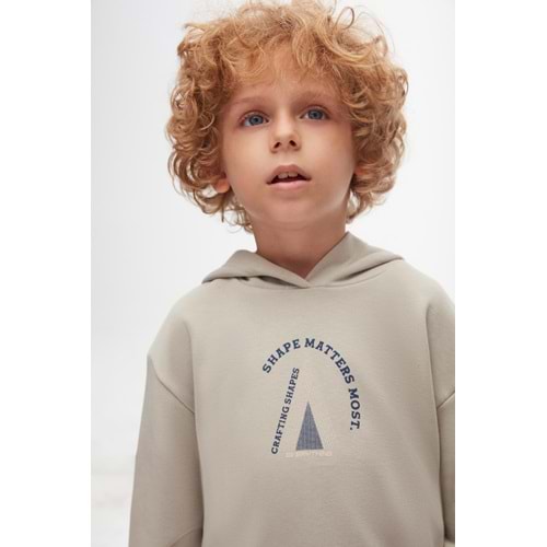 NK 47511 CRAFT SWEAT - GRİ - 5 YAŞ